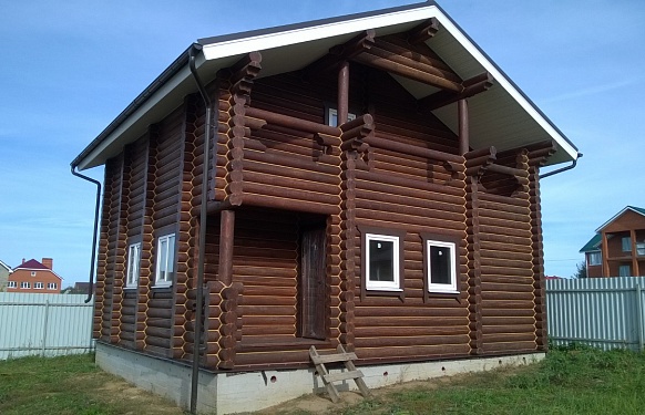 Построенный домДом в деревне Скрылья
