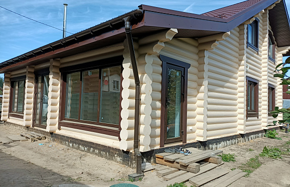 Построенный домОтделочные работы в деревянном доме Серпуховский округ СНТ Ногина-6