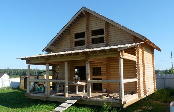 Построенный домДом в деревне Паниково