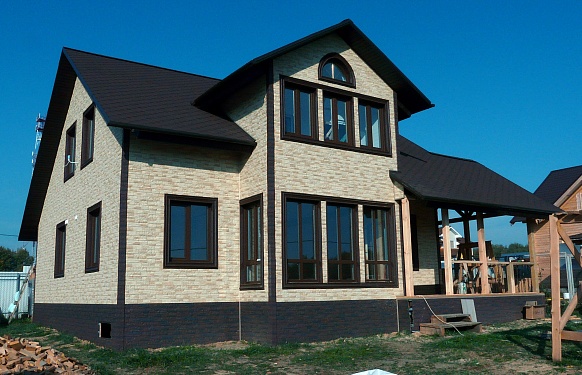 Построенный домКаркасный дом в КП "Караськина охота"